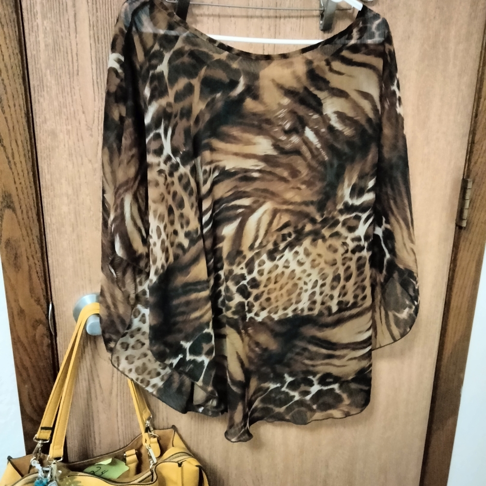 Sheer blouse